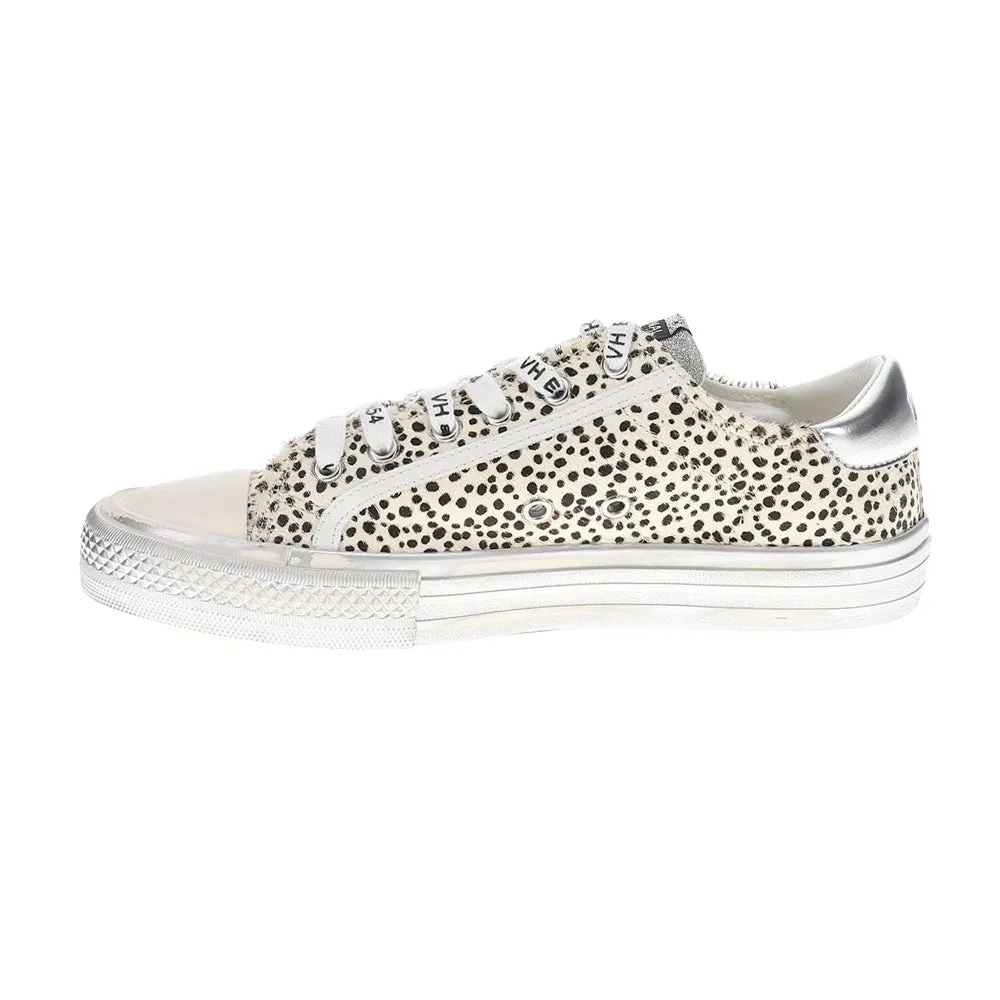 Alive Metallic Leopard Print Slip On Sneakers