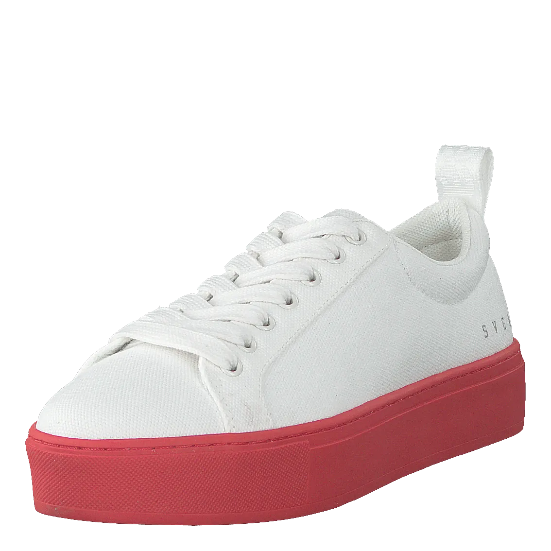 Arlo Three Antique White, Red Outsole