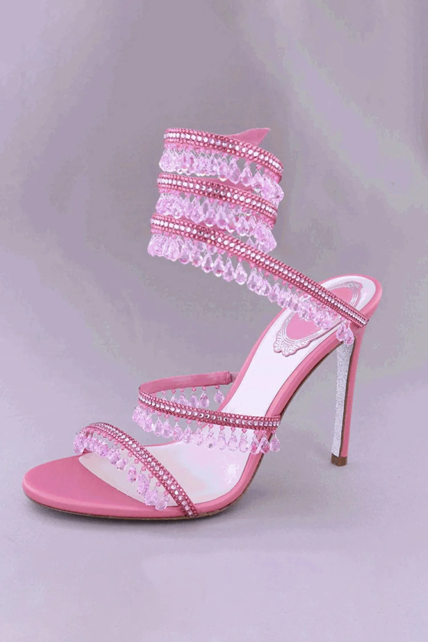 Brytin Diamond Fringe Heels