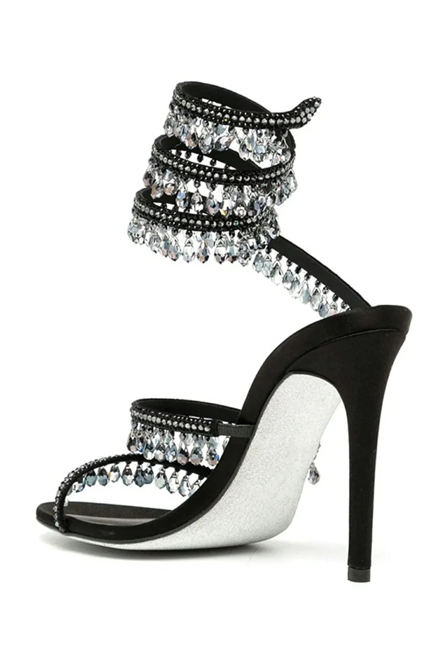 Brytin Diamond Fringe Heels