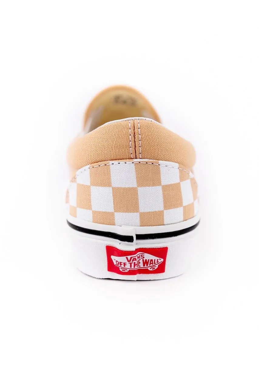 Checkerboard Slip On Vans