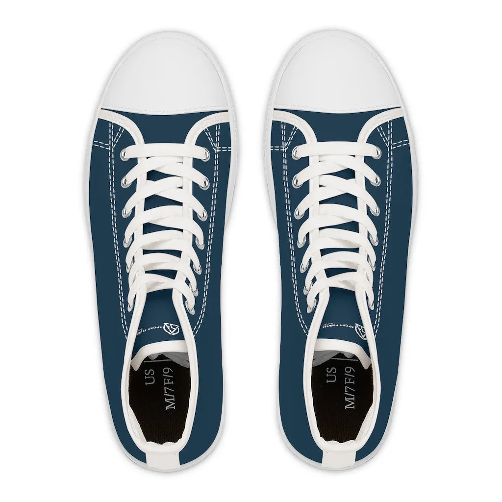 Indigo Women's High Top Sneakers