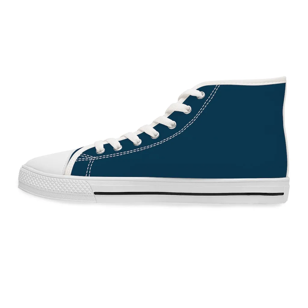 Indigo Women's High Top Sneakers