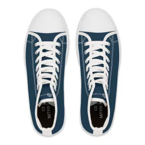 Indigo Women's High Top Sneakers