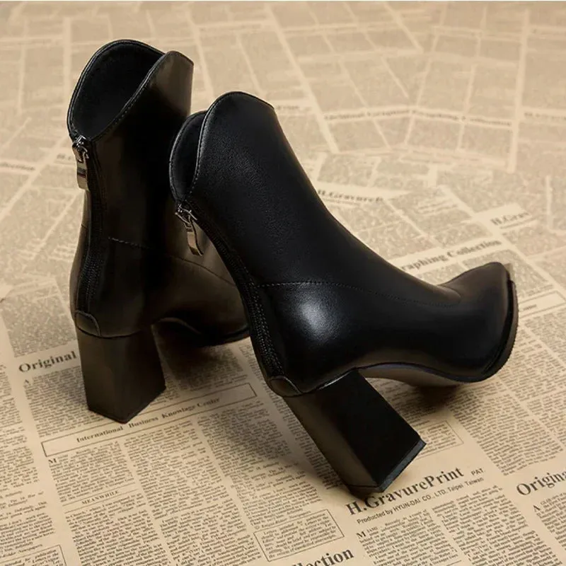 Ivyshape | Comfortable Women's Leather Boots