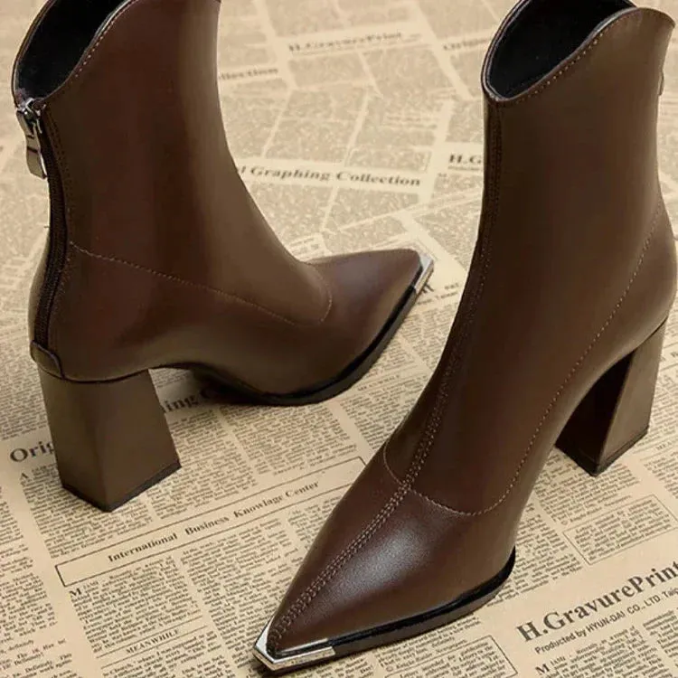 Ivyshape | Comfortable Women's Leather Boots