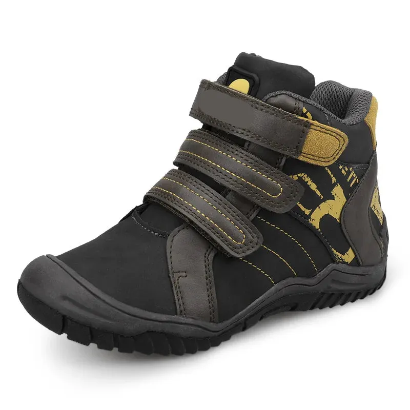 Kids Boys Mid-Calf Breathable Hiking Sports Sneakers