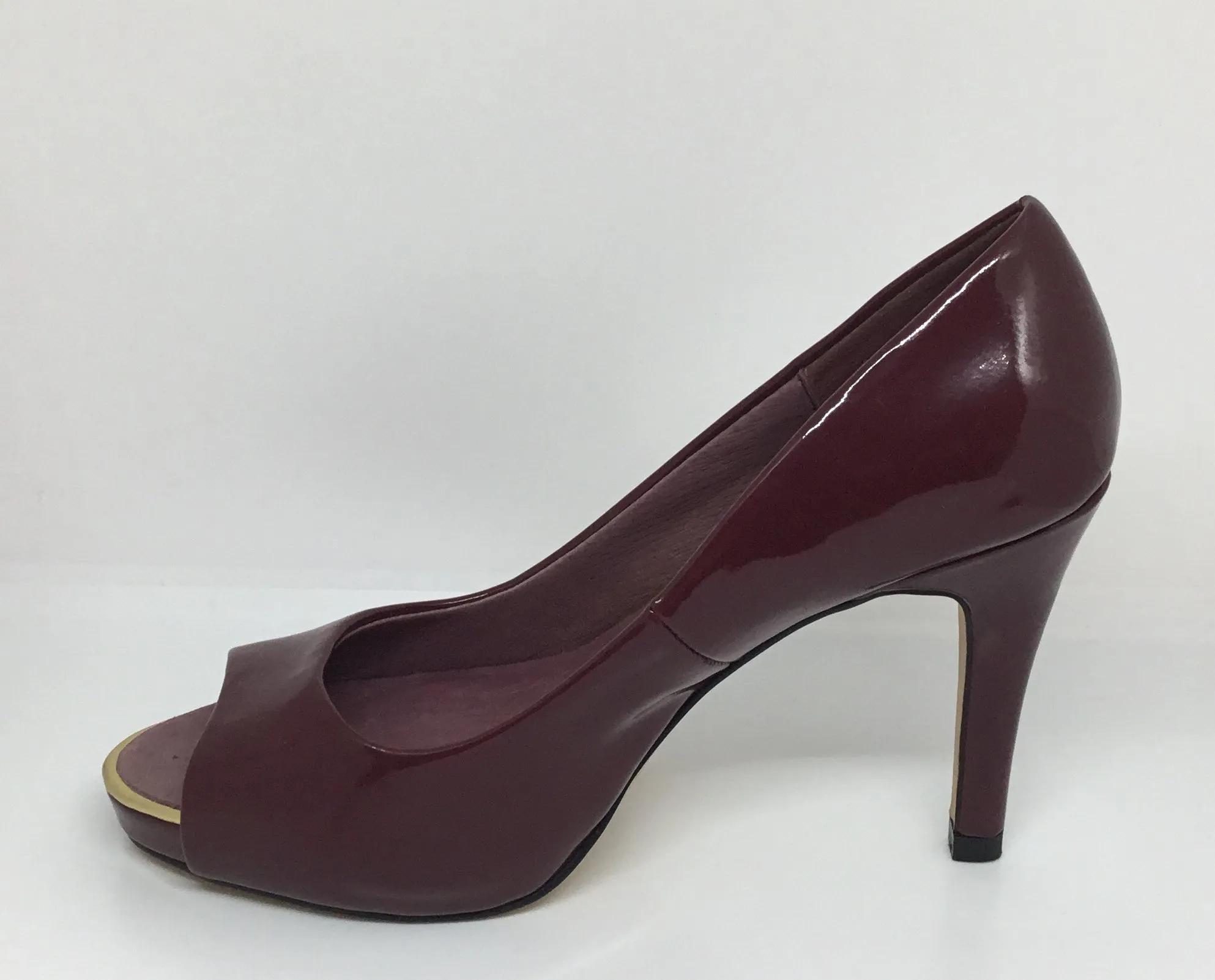 Lily Rose Bree Wine Patent Heel