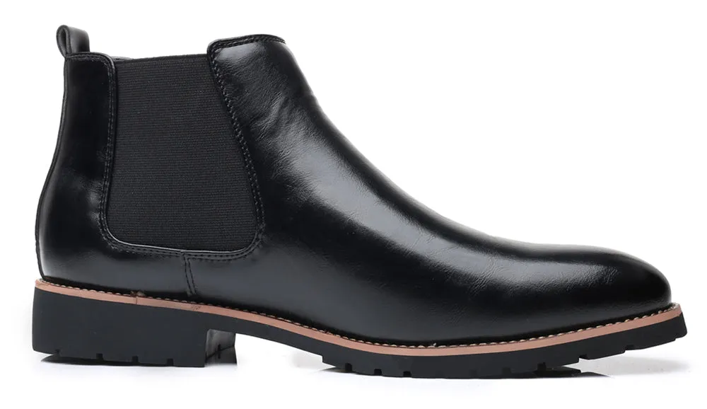 Men's Plain Ankle Chelsea Boots