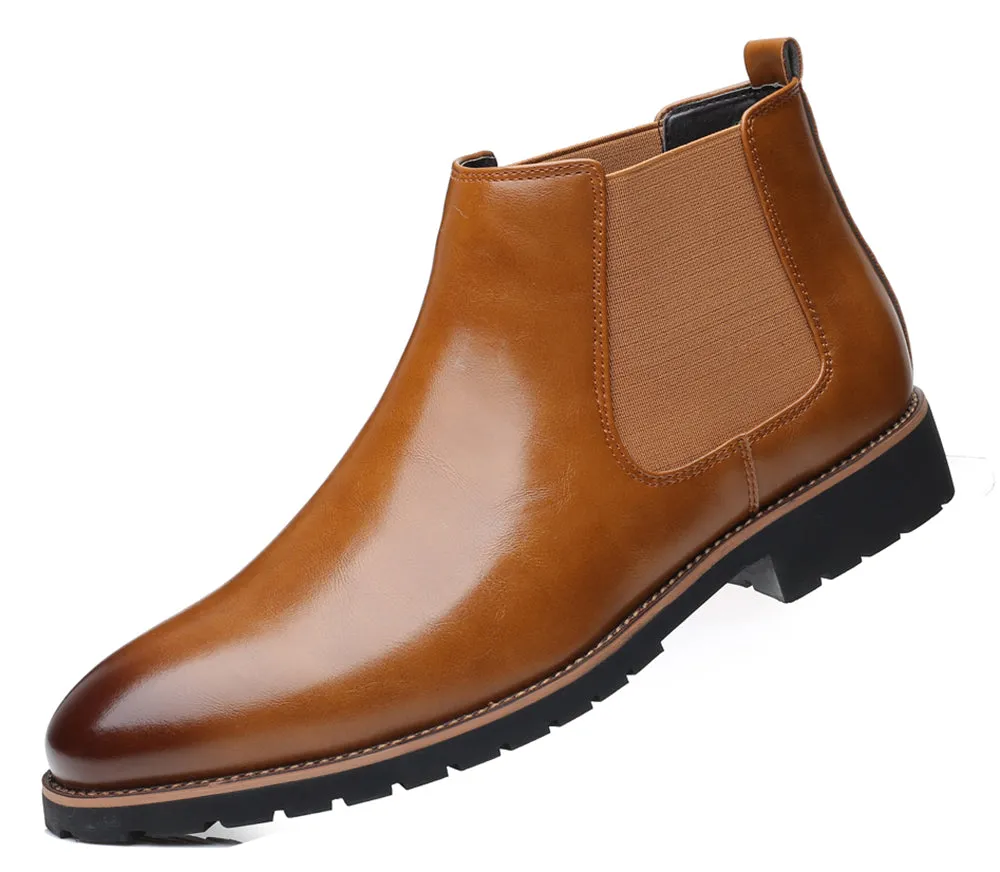 Men's Plain Ankle Chelsea Boots