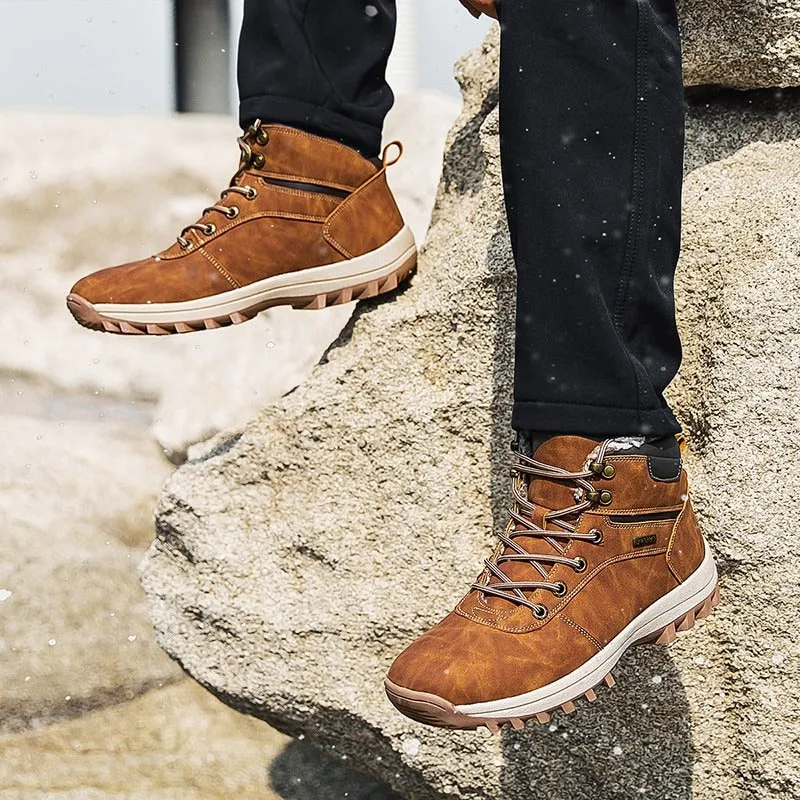 Men's Warm Waterproof Comfortable Ankle Boots