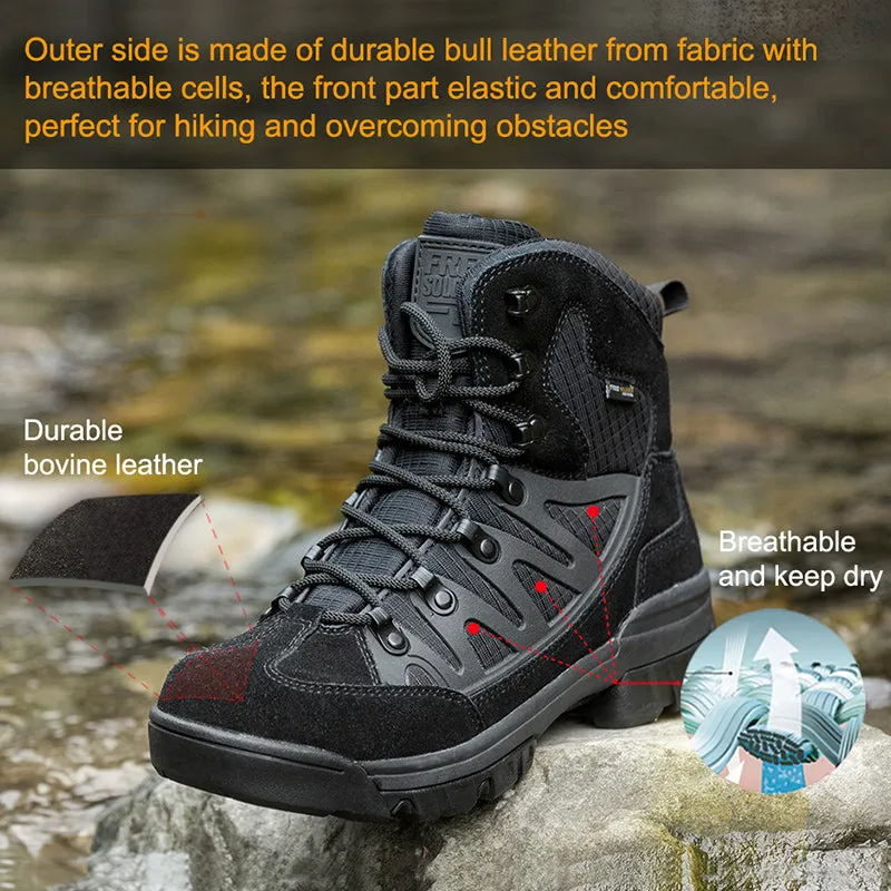 Outdoor Sports Tactical Men Boots Hiking Shoes