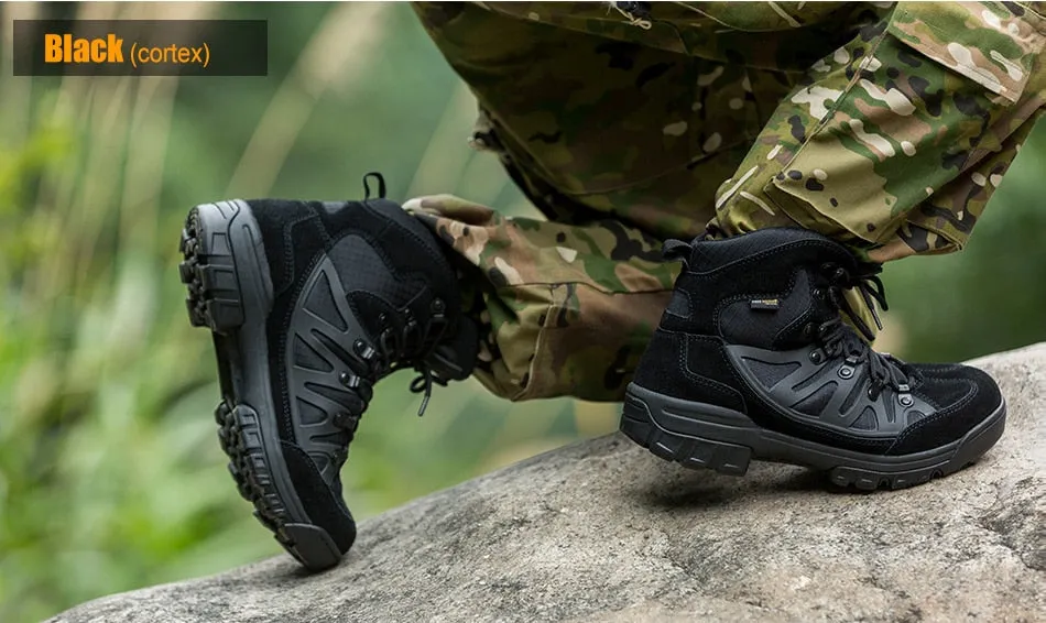 Outdoor Sports Tactical Men Boots Hiking Shoes