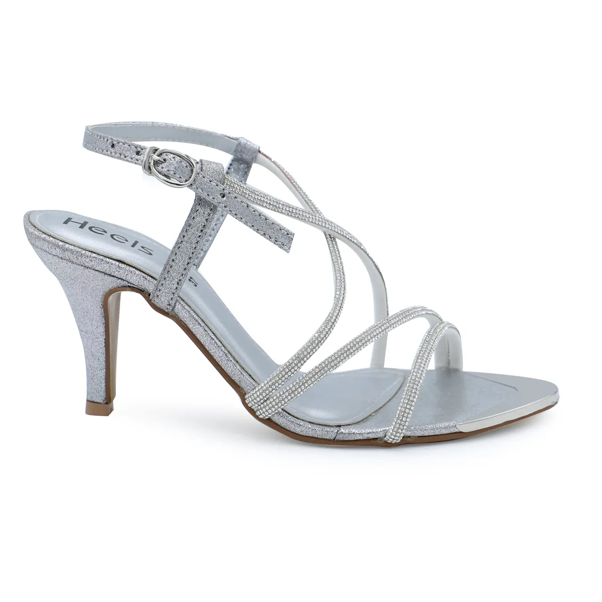 Silver Fancy Sandal 066616