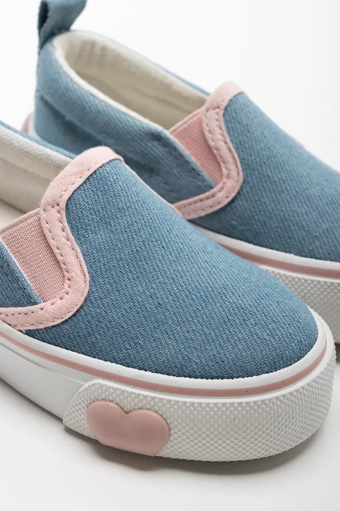 Slip On Denim Sneaker Blue