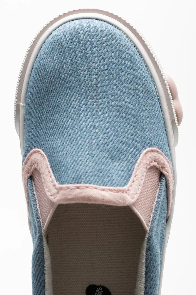 Slip On Denim Sneaker Blue