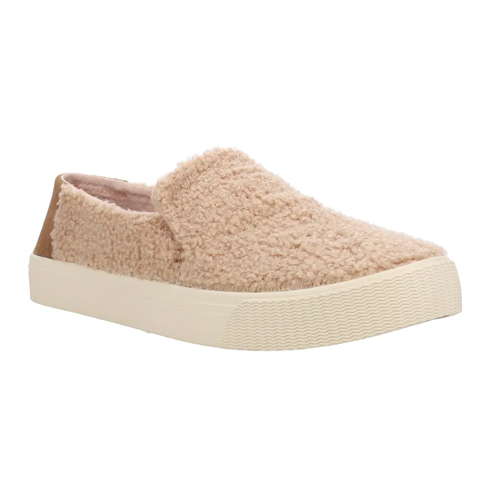 Sunset Faux Shearling Slip On Sneakers