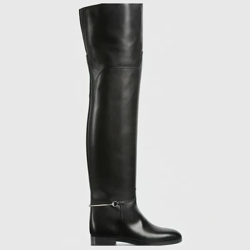 Trend4us Women's Sleek Over-The-Knee Chic Boots